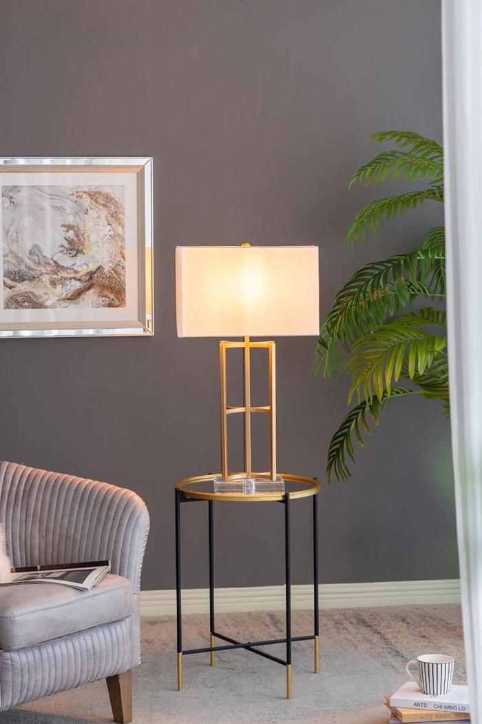 Veranda Boulevard Gold Lamp - Thumbnail - Image 4