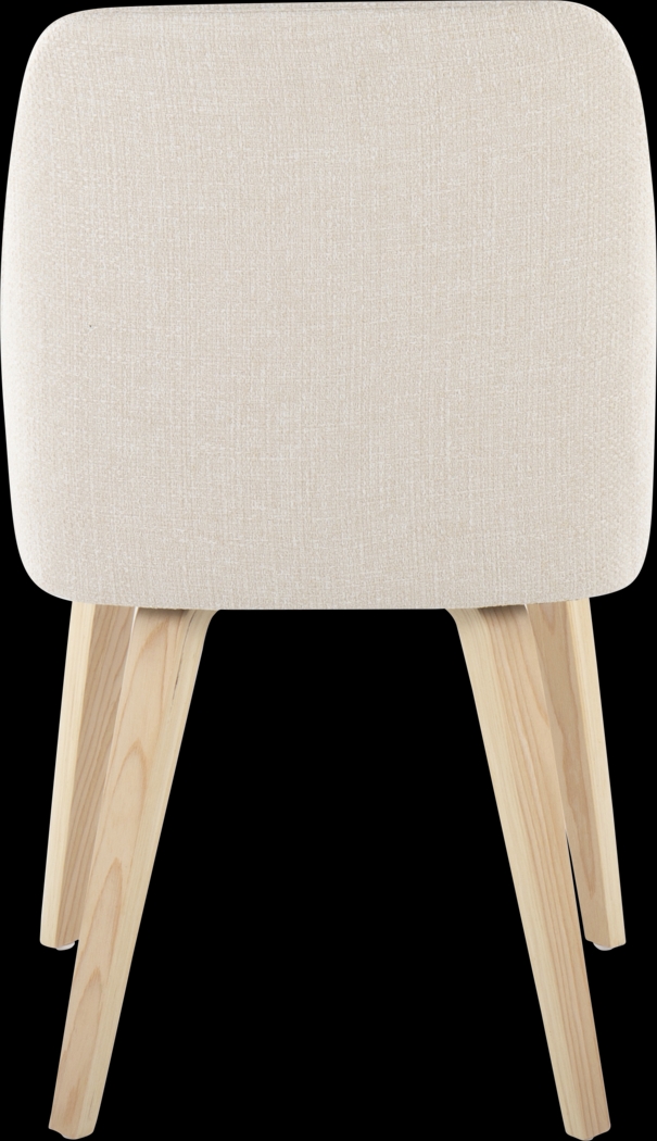 Verawood I Cream Dining Chair, Set of 2 - Thumbnail - Image 6