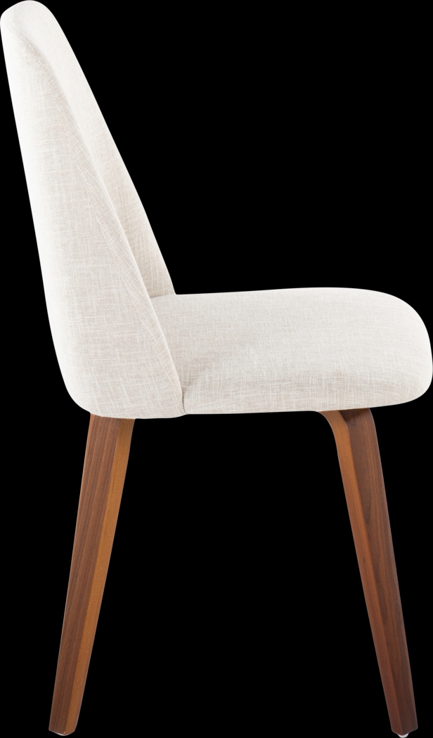 Verawood II Beige Dining Chair, Set of 2 - Thumbnail - Image 5