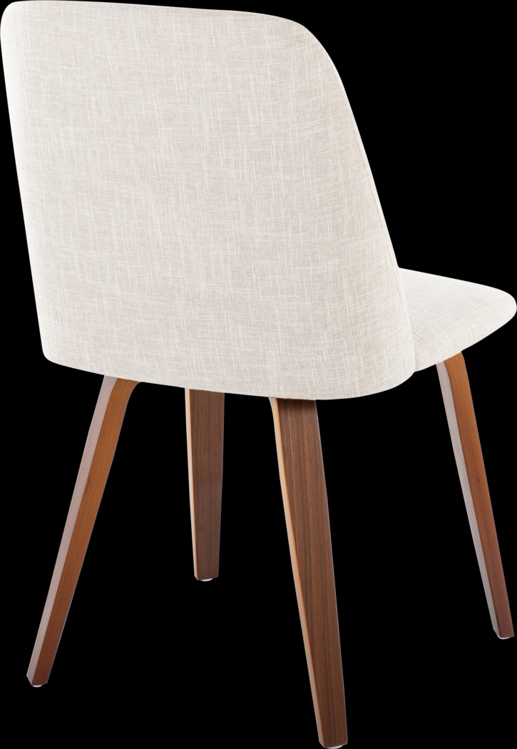 Verawood II Beige Dining Chair, Set of 2 - Thumbnail - Image 6