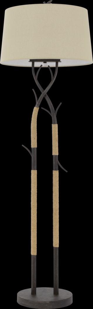 Verbena Cave Black Floor Lamp - Thumbnail - Image 1