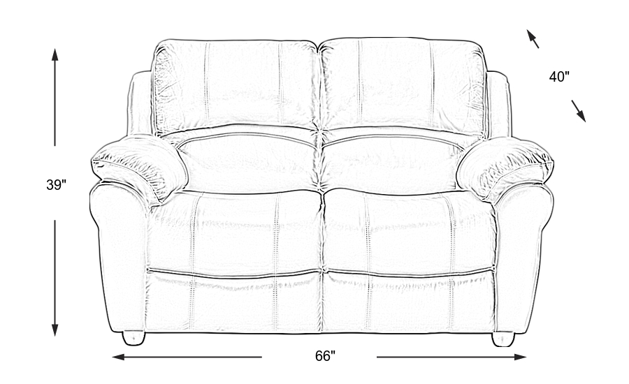 Dimension Image. Please refer to the Dimension Tab on this page for dimension details.