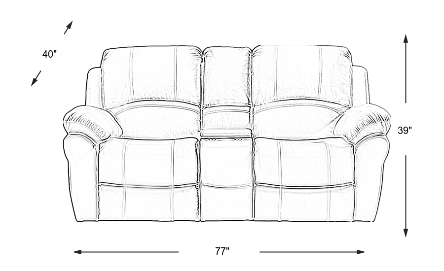 Dimension Image. Please refer to the Dimension Tab on this page for dimension details.