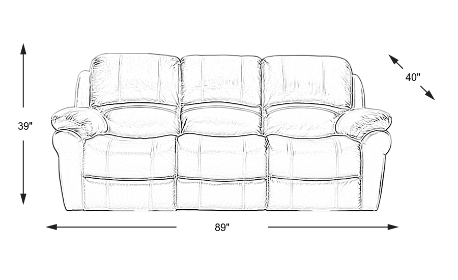 Dimension Image. Please refer to the Dimension Tab on this page for dimension details.