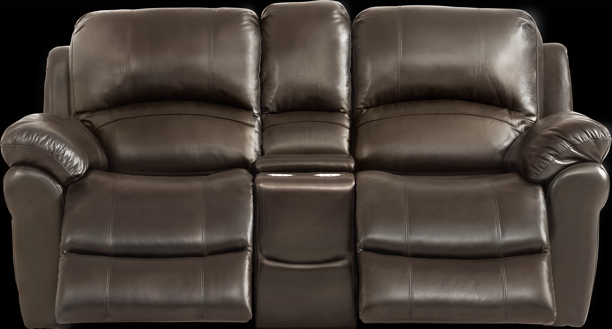 Vercelli Brown Leather 2 Pc Power Reclining Living Room - Thumbnail - Image 6