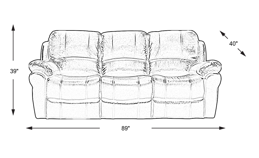 Dimension Image. Please refer to the Dimension Tab on this page for dimension details.