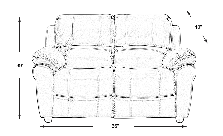 Dimension Image. Please refer to the Dimension Tab on this page for dimension details.