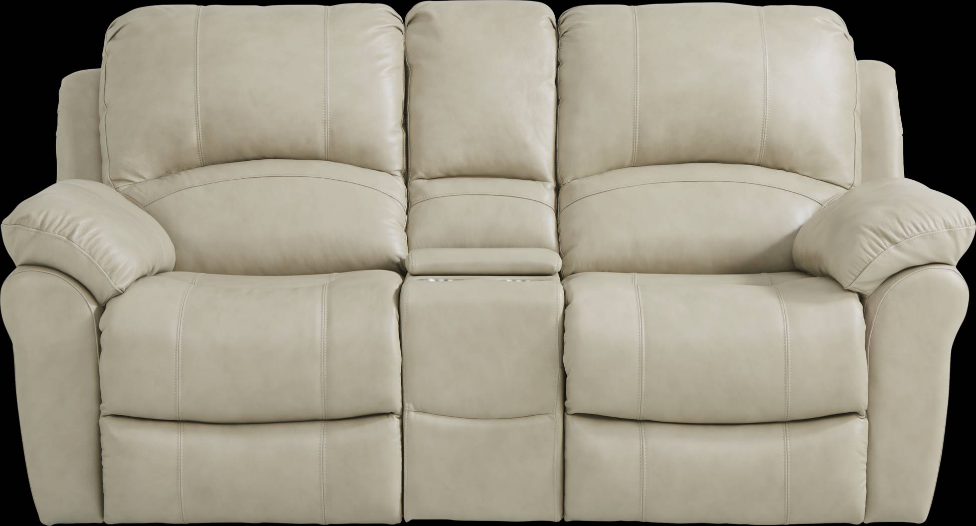 Vercelli Stone Leather 7 Pc Power Reclining Living Room - Thumbnail - Image 7