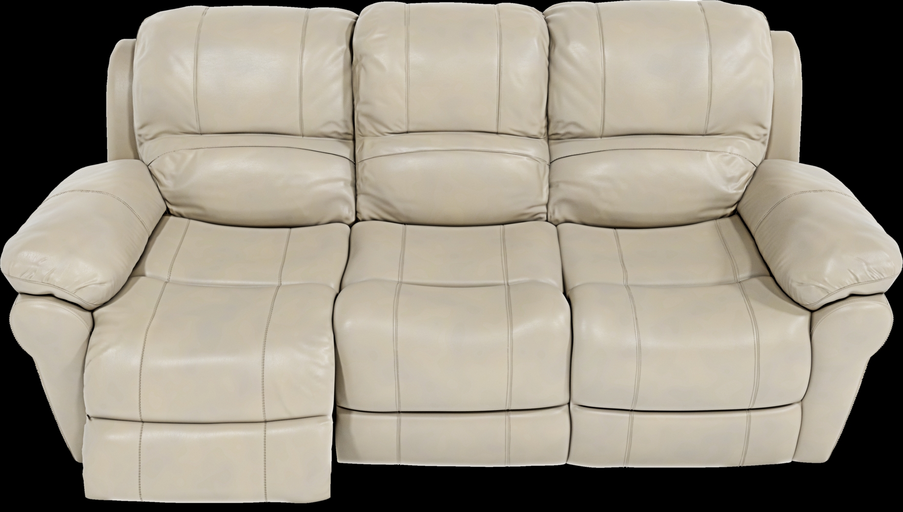 Vercelli Stone Leather 8 Pc Living Room with Reclining Sofa Plus 70 in. TV - Thumbnail - Image 8