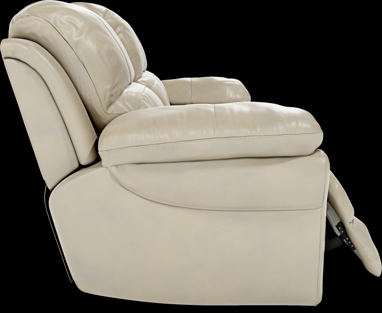 Vercelli Stone Leather 8 Pc Living Room with Reclining Sofa Plus 70 in. TV - Thumbnail - Image 9