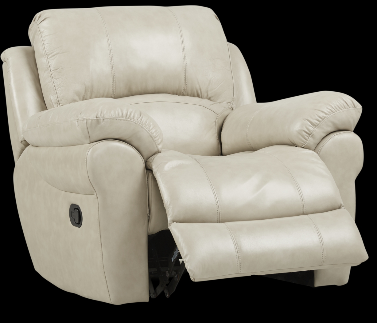 Vercelli Stone Leather 8 Pc Living Room with Reclining Sofa - Thumbnail - Image 8