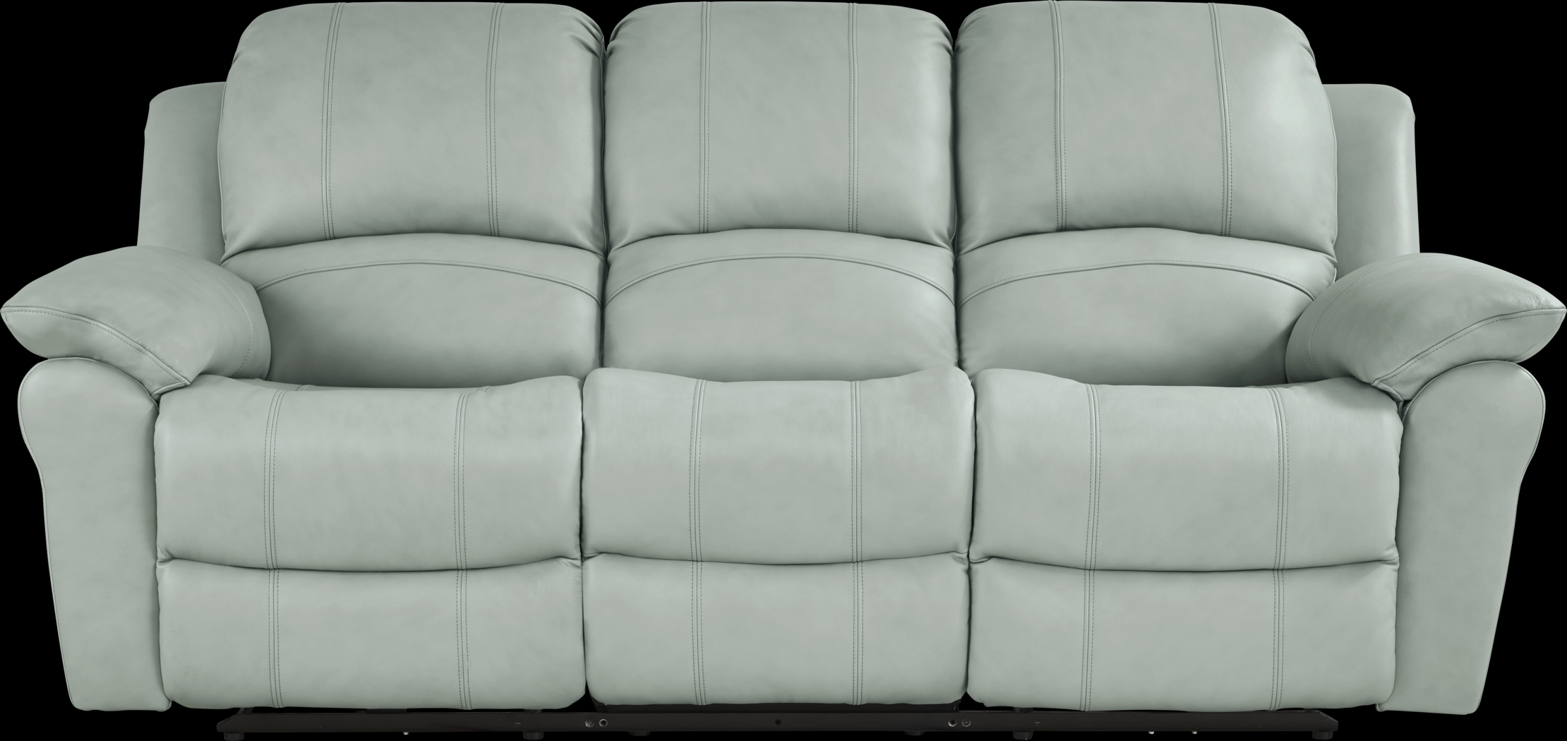 Vercelli Way Aqua Leather 2 Pc Power Reclining Living Room - Thumbnail - Image 3