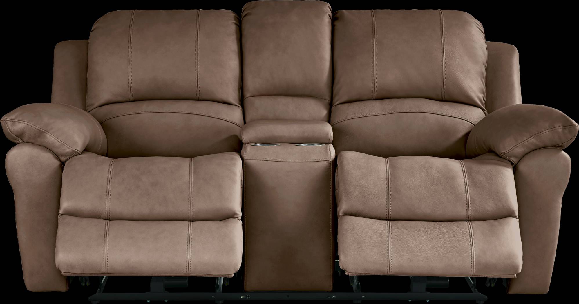 Vercelli Way Brown Leather 7 Pc Power Reclining Living Room with Reclining Sofa - Thumbnail - Image 2