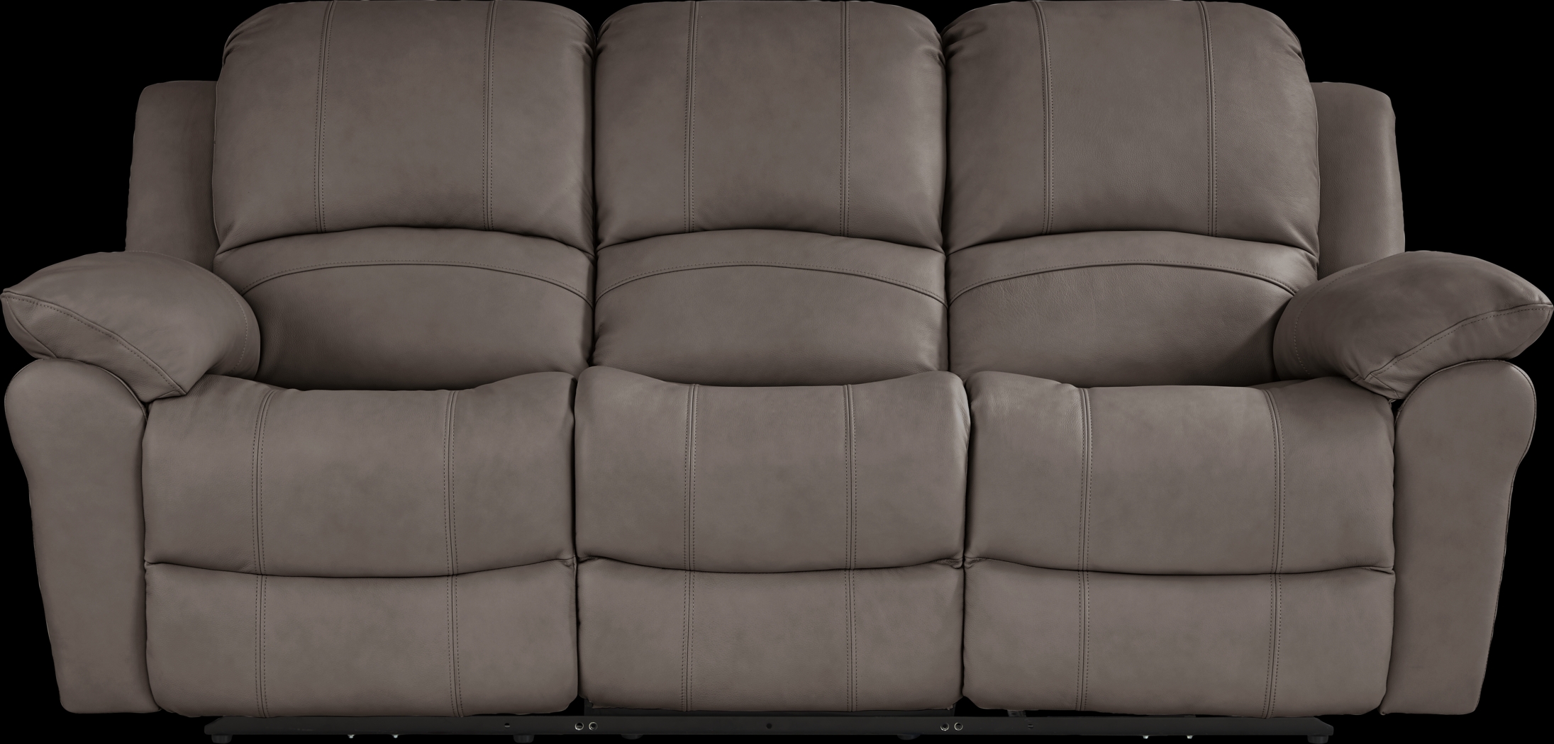 Vercelli Way Gray Leather 7 Pc Power Reclining Living Room - Thumbnail - Image 3