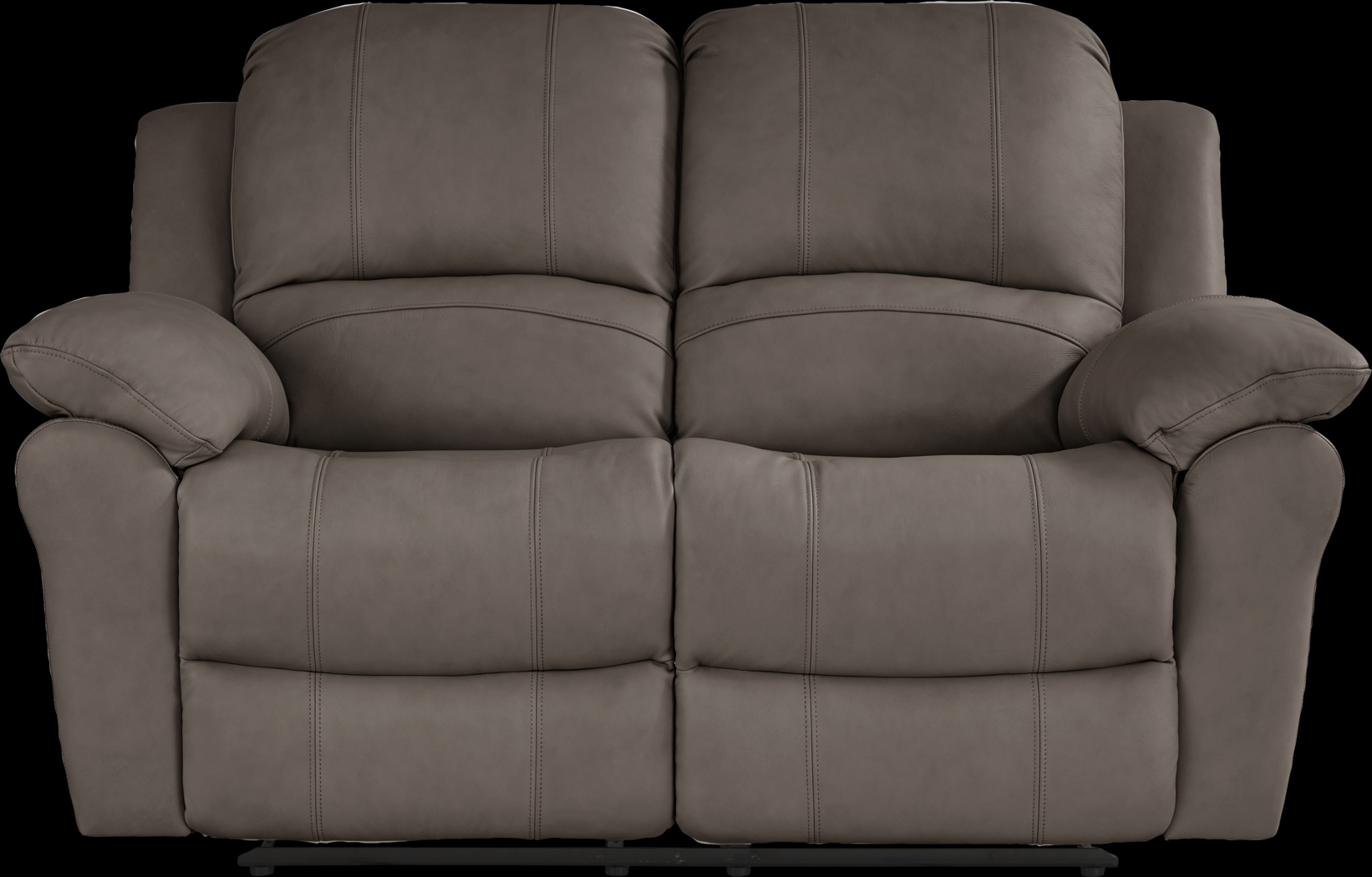 Vercelli Way Gray Leather 2 Pc Reclining Living Room - Thumbnail - Image 6