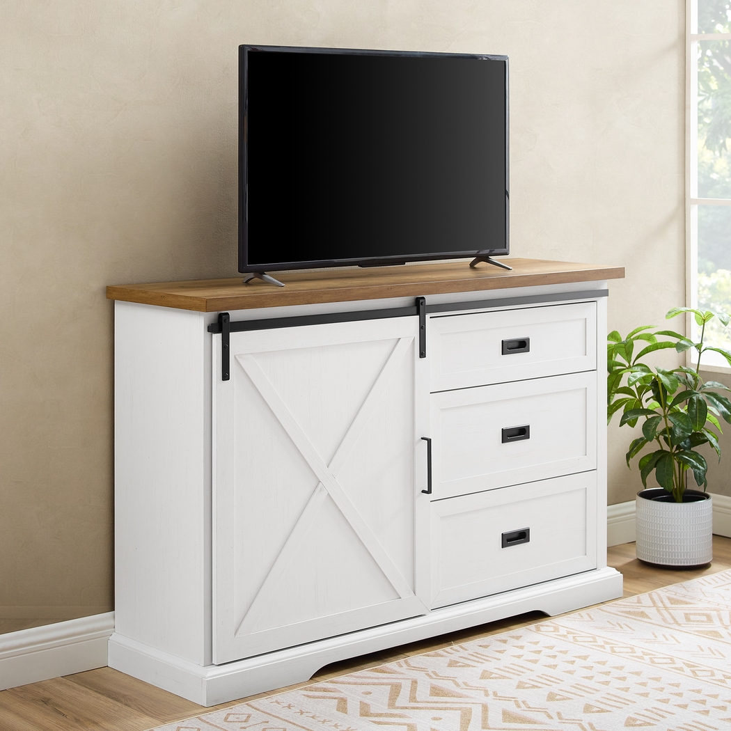 Verdene White Sideboard - Thumbnail - Image 9