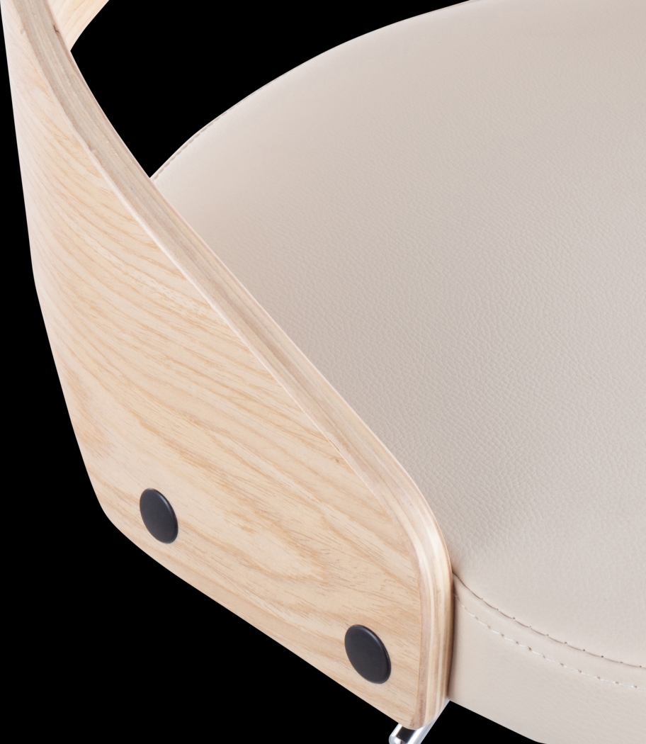 Verhaven II Cream Adjustable Barstool, Set of 3 - Thumbnail - Image 14