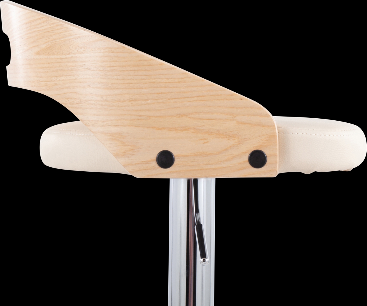 Verhaven II Cream Adjustable Barstool, Set of 3 - Thumbnail - Image 15