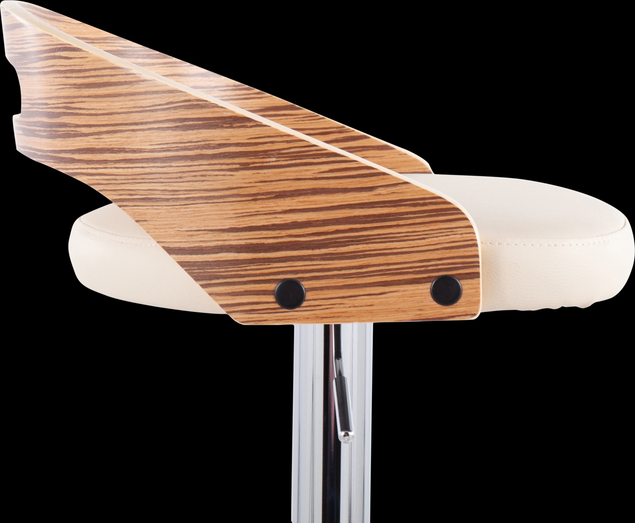 Verhaven III Cream Adjustable Barstool, Set of 2 - Thumbnail - Image 7