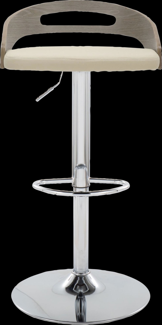 Verhaven IV Cream Adjustable Barstool, Set of 2 - Thumbnail - Image 7