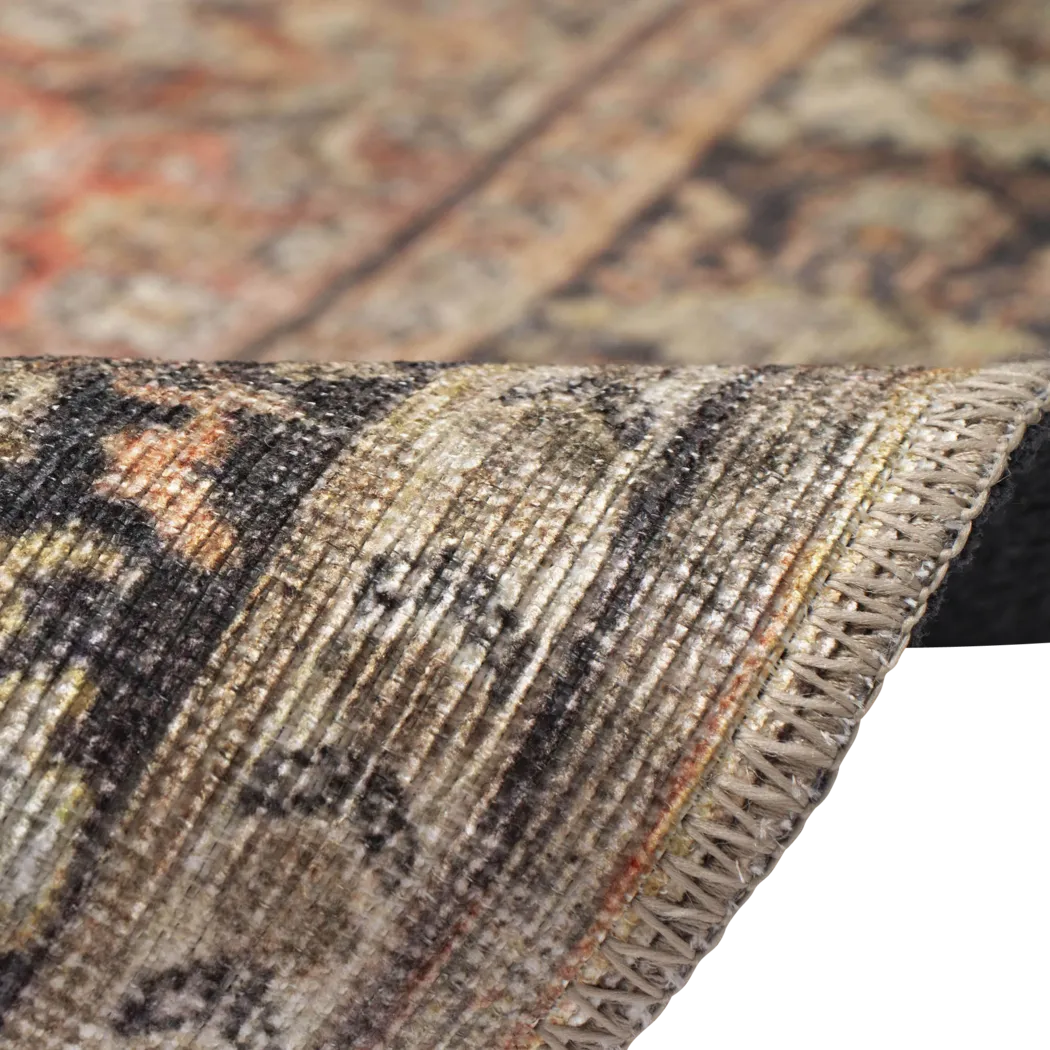 Veris Blush 7'6 x 9'6 Machine Washable Rug - Thumbnail - Image 8