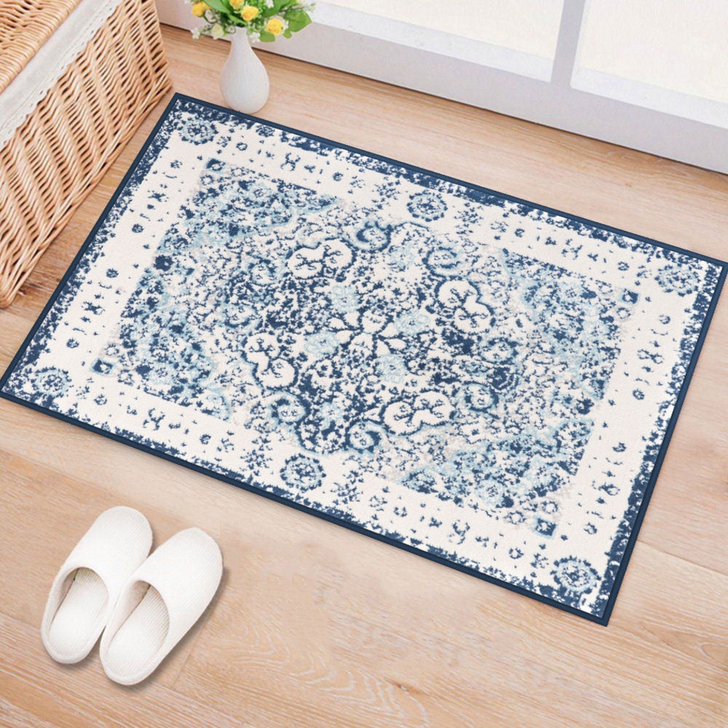 Verlee Blue 2' x 3' Rug - Thumbnail - Image 4