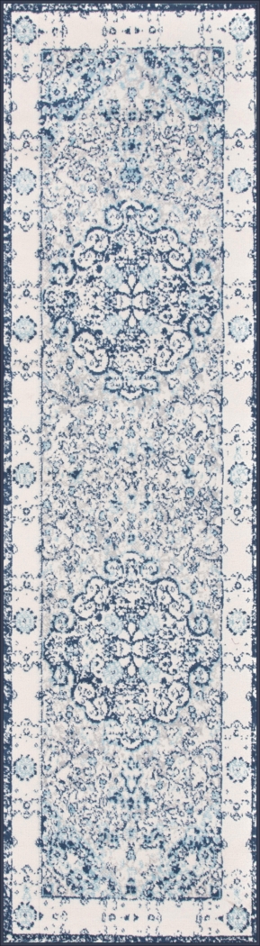 Verlee Blue 2' x 7' Runner Rug - Thumbnail - Image 1