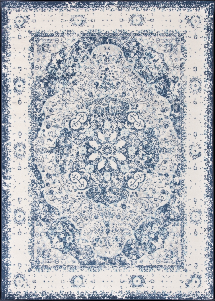 Verlee Blue 8' x 10' Rug - Thumbnail - Image 1
