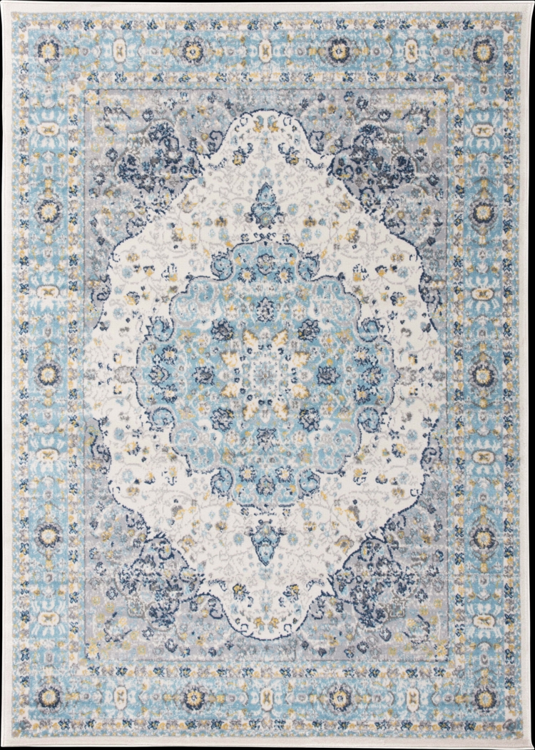 Verlee Cream 8' x 10' Rug - Thumbnail - Image 1
