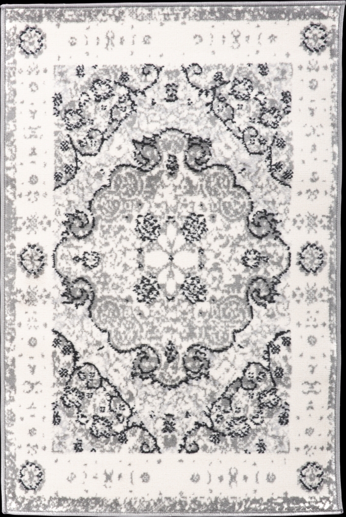 Verlee Gray 2' x 3' Rug - Thumbnail - Image 1