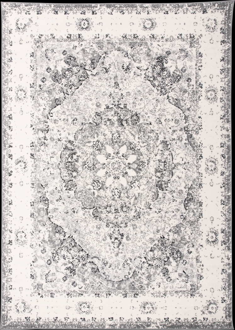 Verlee Gray 3' x 5' Rug - Thumbnail - Image 1