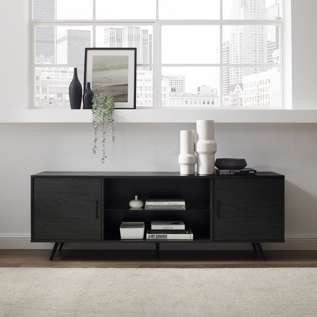 Verlie Gray 70 in. Console - Thumbnail - Image 7