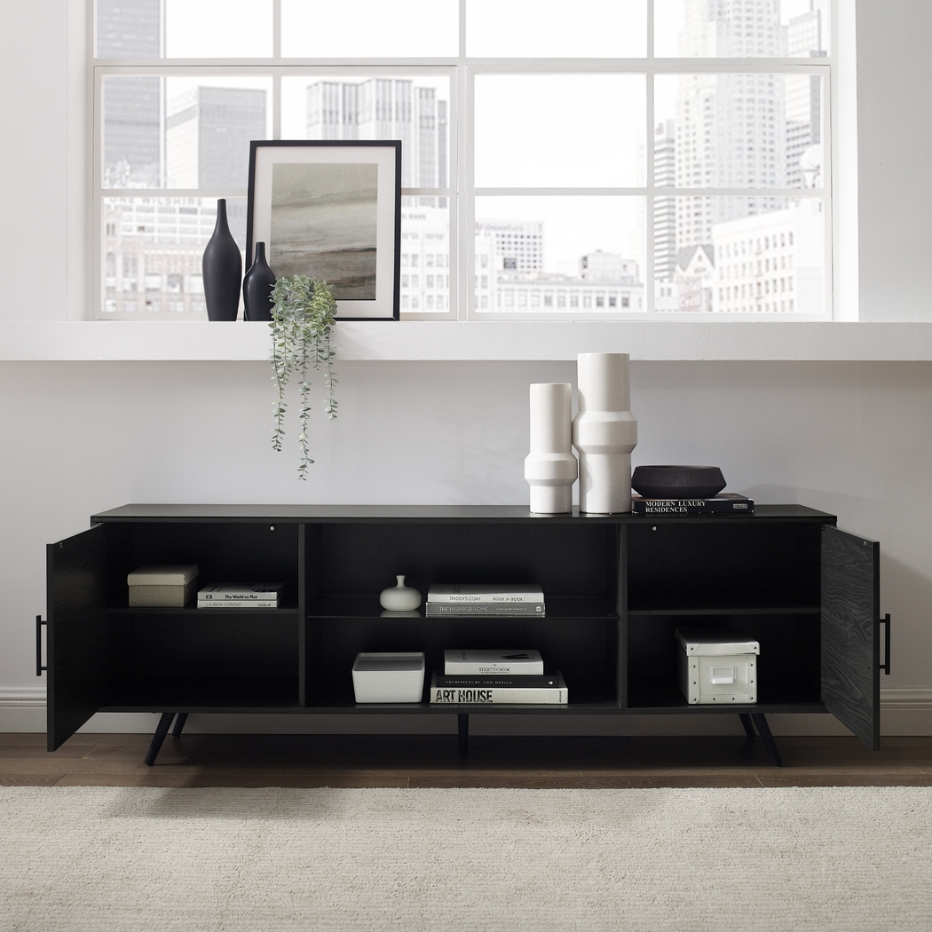 Verlie Gray 70 in. Console - Thumbnail - Image 8