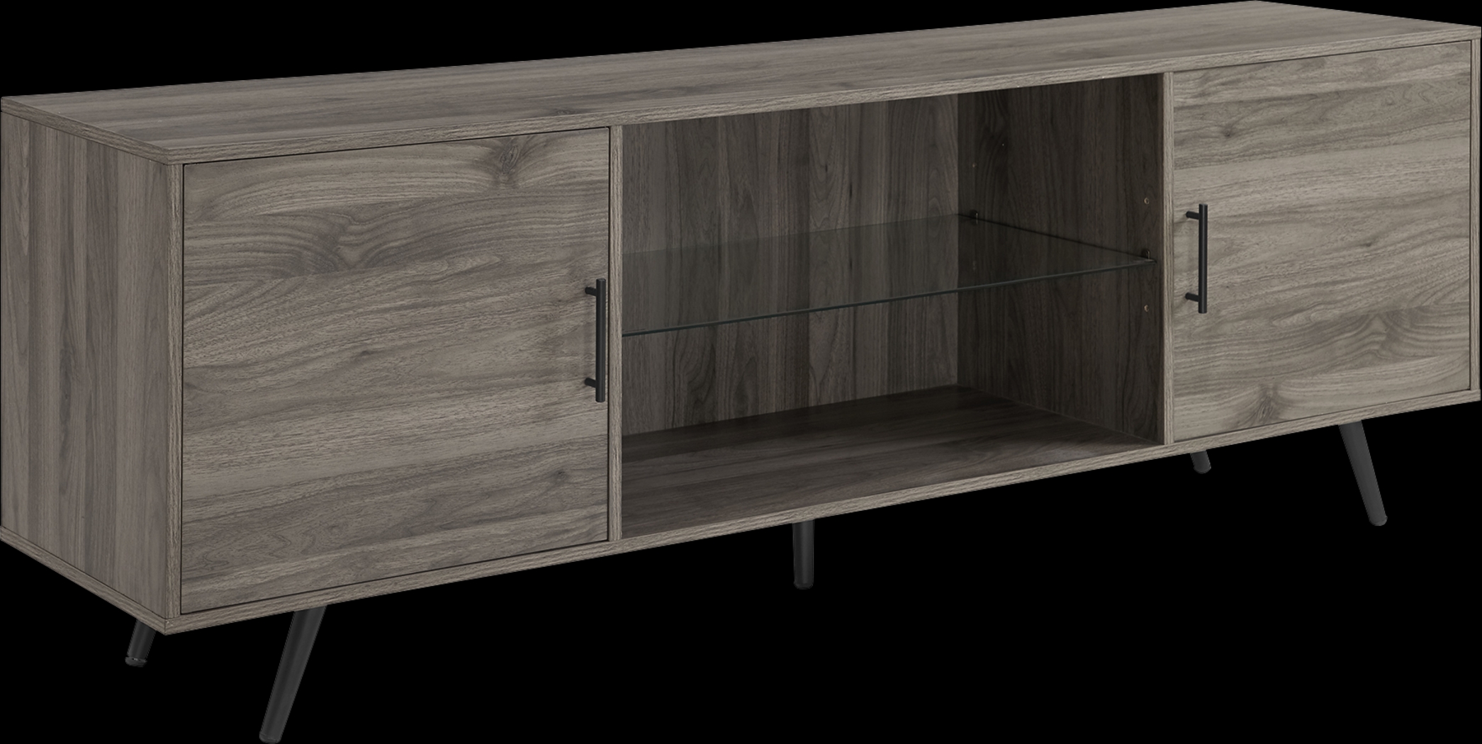 Verlie Gray 70 in. Console - Thumbnail - Image 1