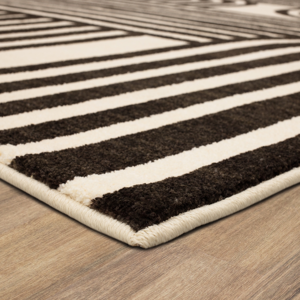 Verlow Charcoal 5'3 x 7'10 Rug - Thumbnail - Image 4