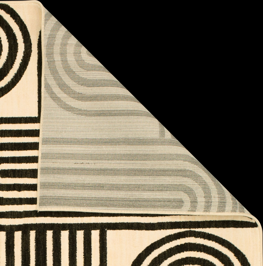 Verlow Charcoal 8' x 11' Rug - Thumbnail - Image 4