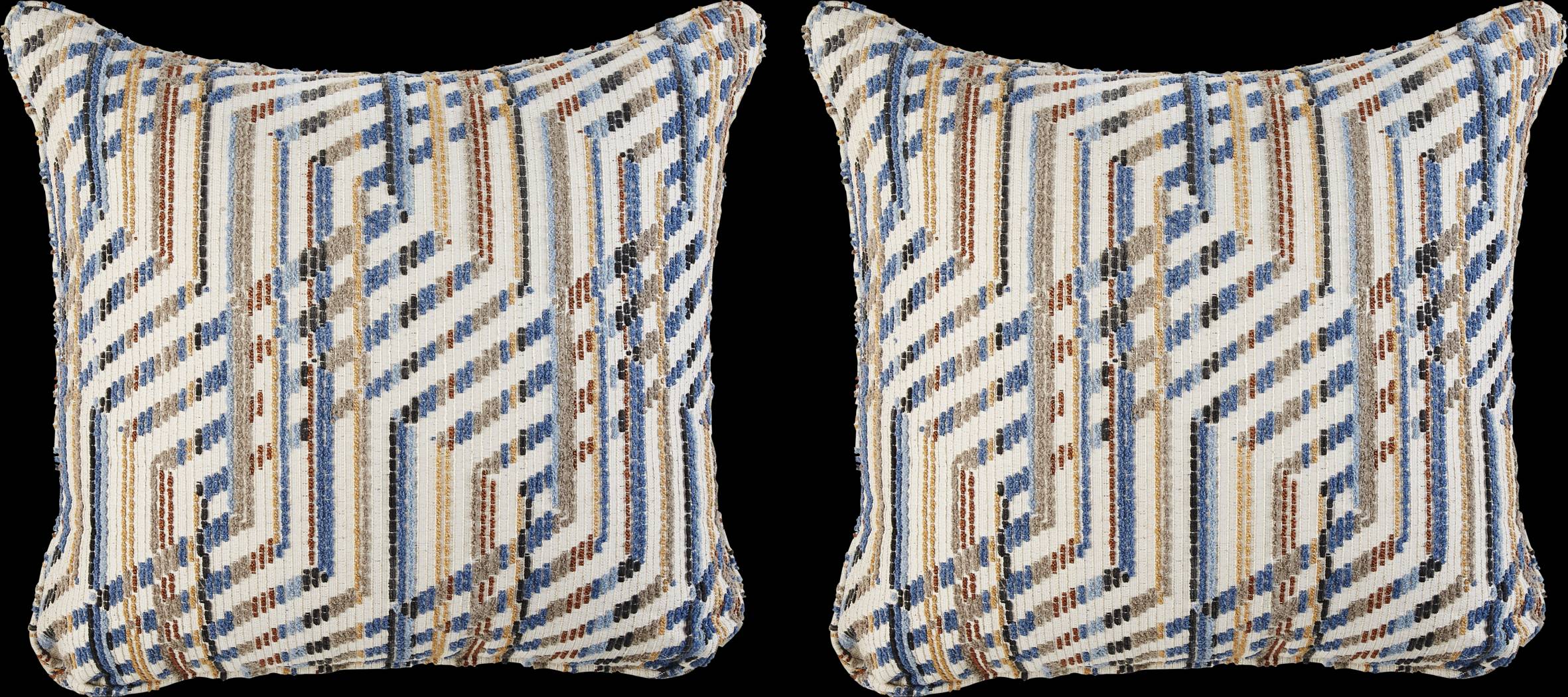 Tessell Indigo Accent Pillows (Set of 2) - Thumbnail - Image 1