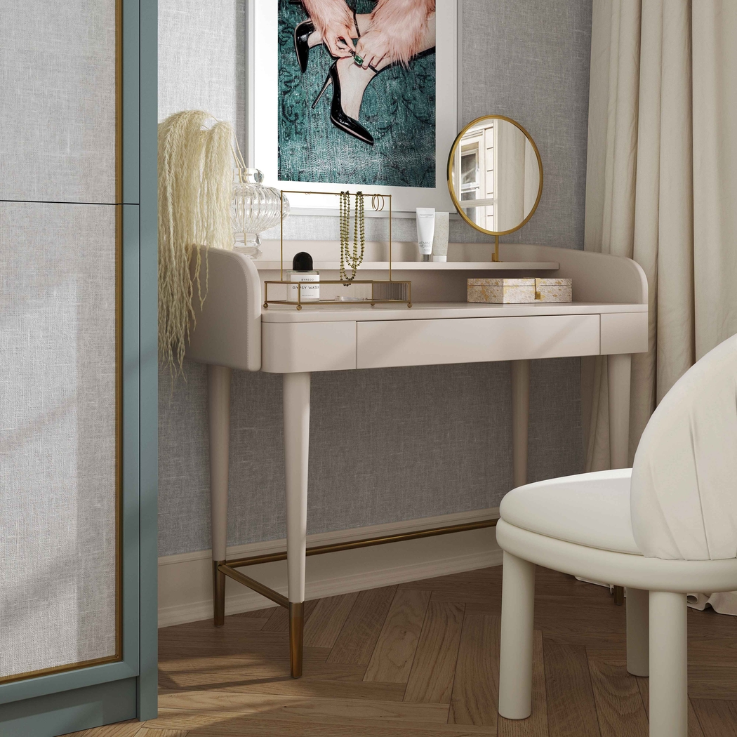Vermilyea Taupe Vanity - Thumbnail - Image 2