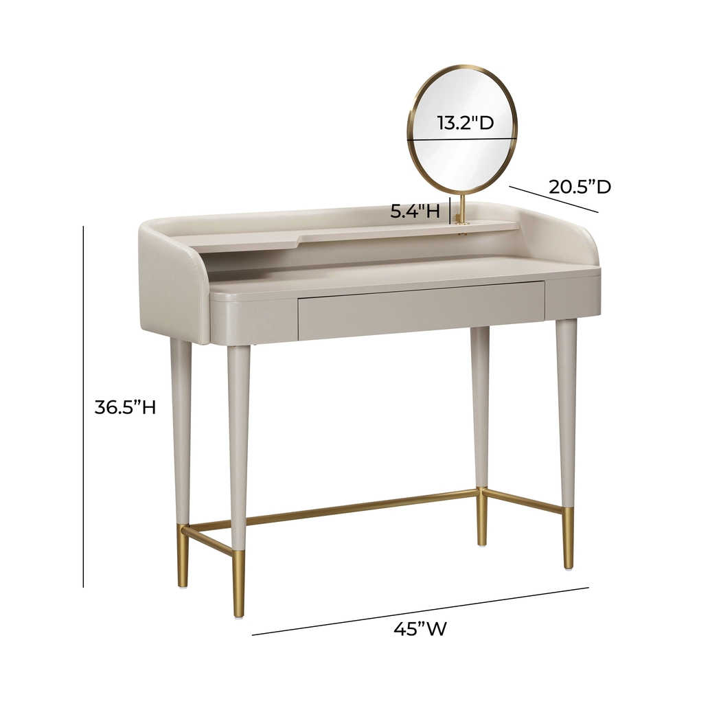 Vermilyea Taupe Vanity - Thumbnail - Image 10
