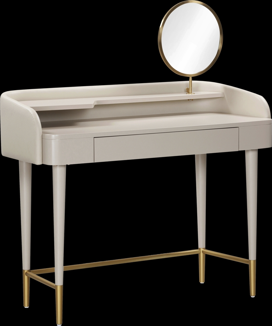 Vermilyea Taupe Vanity - Thumbnail - Image 1