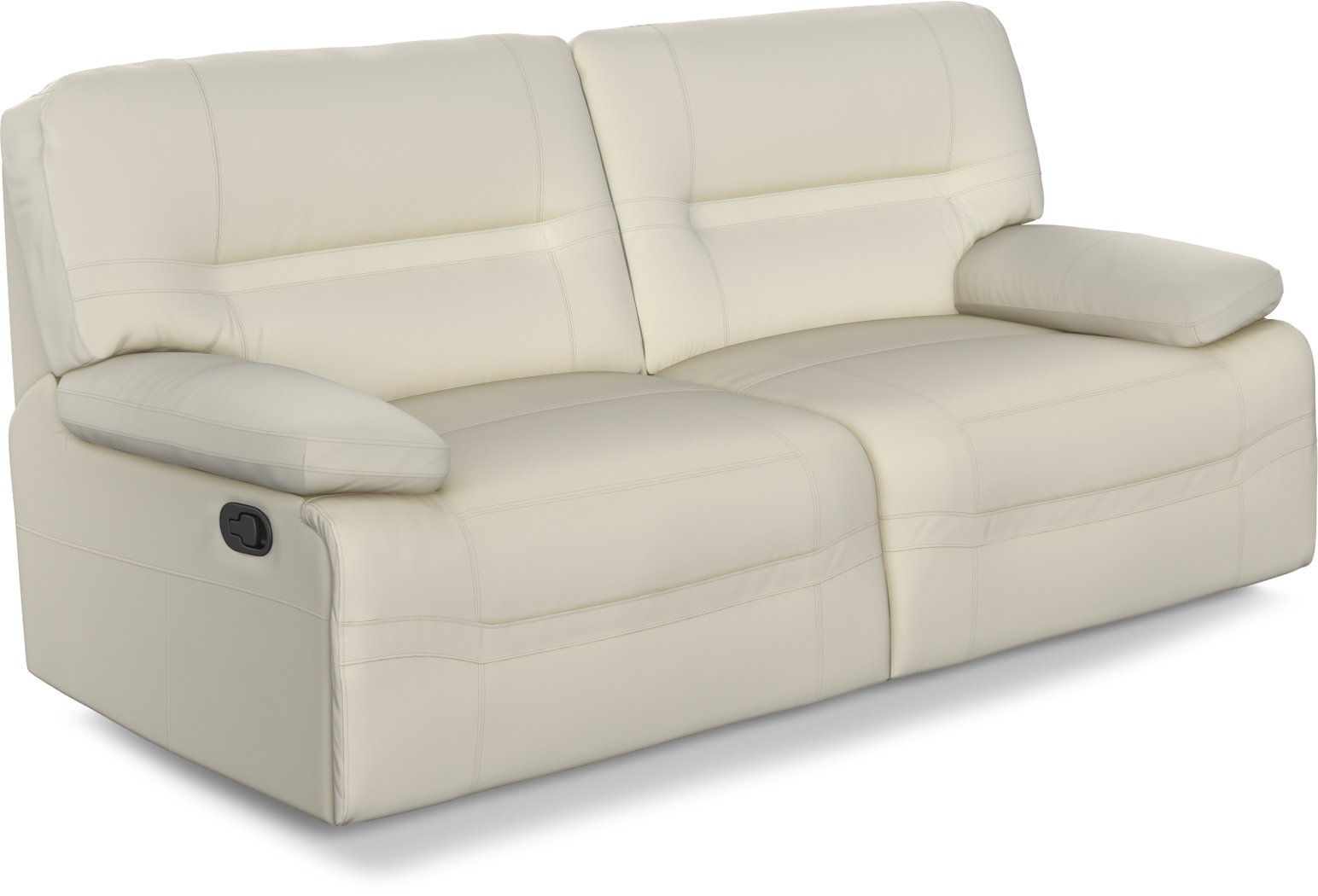 Vernazza Beige Leather Power Reclining Sofa - Thumbnail - Image 2