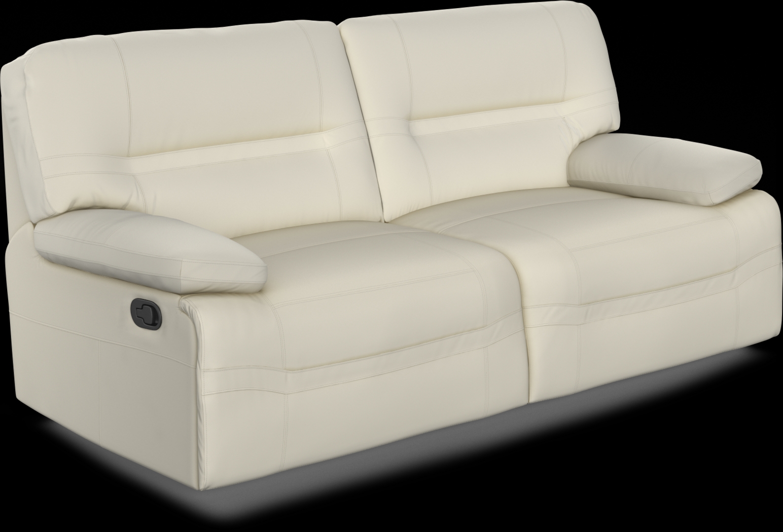 Vernazza Lane Beige Leather 5 Pc Living Room with Reclining Sofa - Thumbnail - Image 3