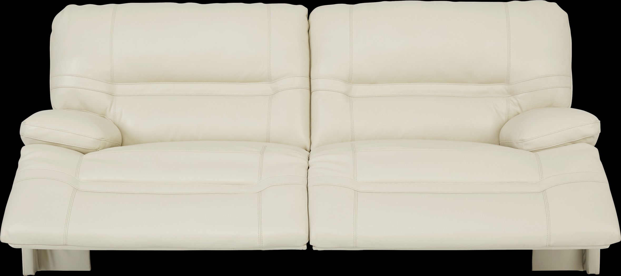 Vernazza Beige Leather 5 Pc Living Room with Reclining Sofa - Thumbnail - Image 3
