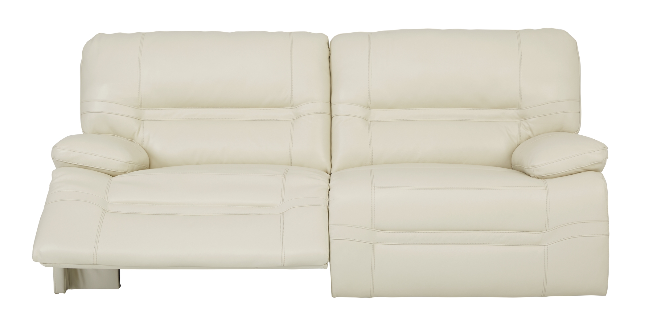 Vernazza Beige Leather 5 Pc Living Room with Reclining Sofa - Thumbnail - Image 4