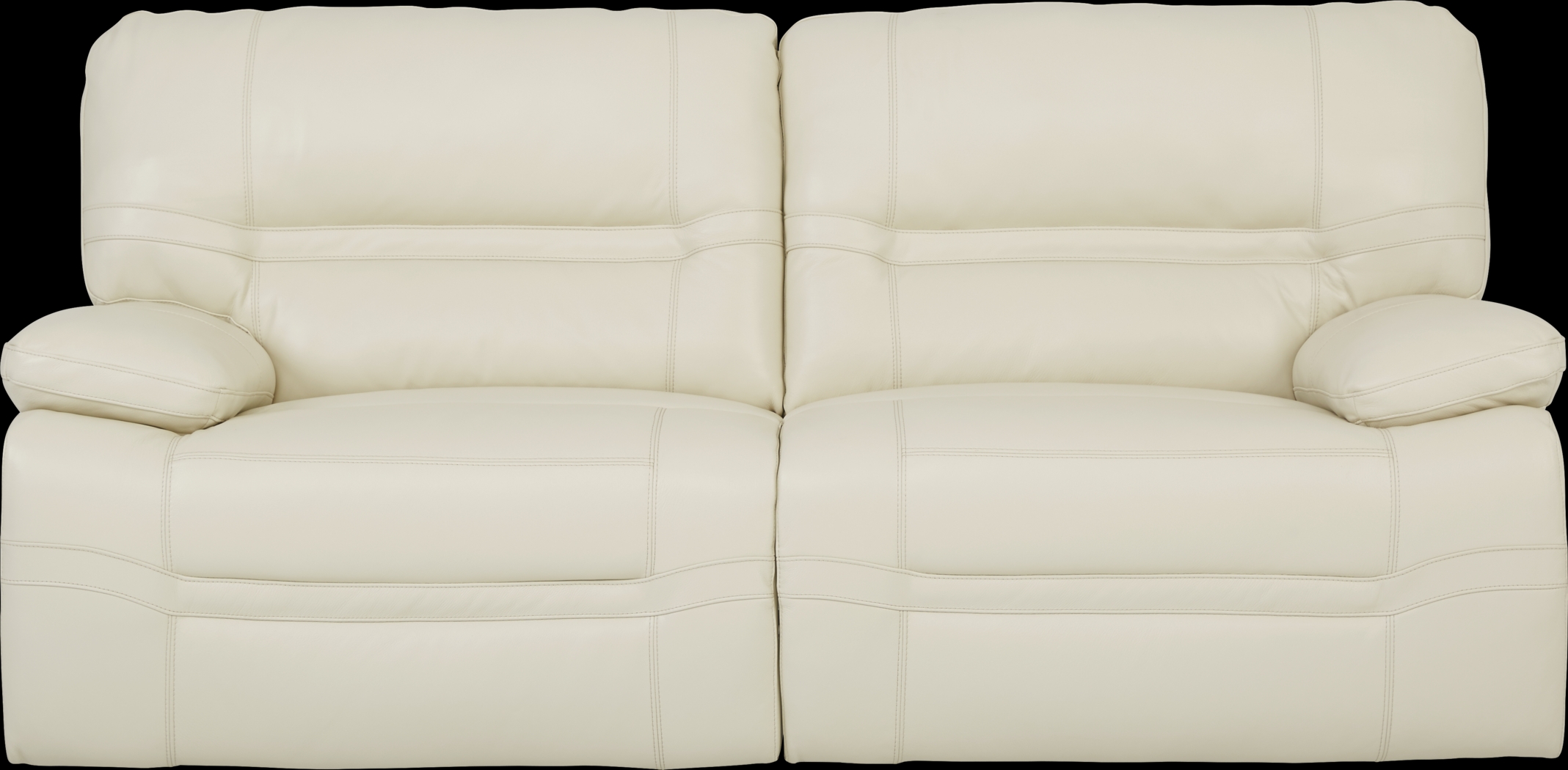 Vernazza Beige Leather 5 Pc Living Room with Reclining Sofa - Thumbnail - Image 2