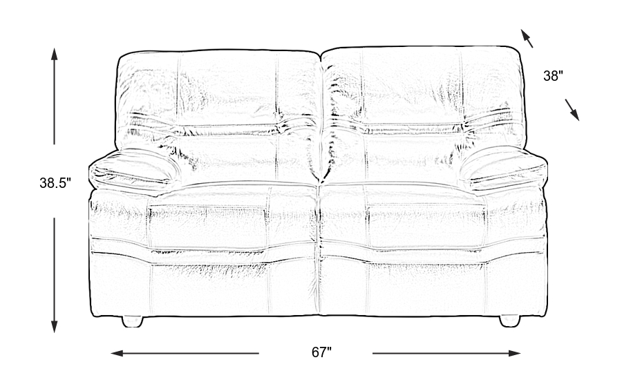 Dimension Image. Please refer to the Dimension Tab on this page for dimension details.
