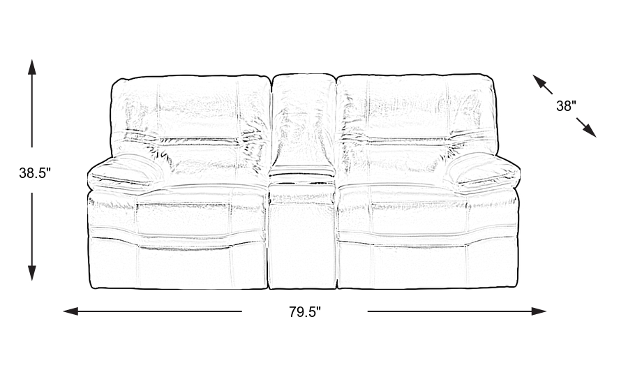 Dimension Image. Please refer to the Dimension Tab on this page for dimension details.