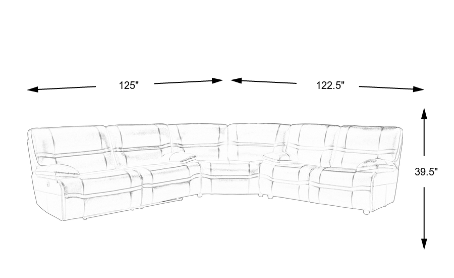 Dimension Image. Please refer to the Dimension Tab on this page for dimension details.