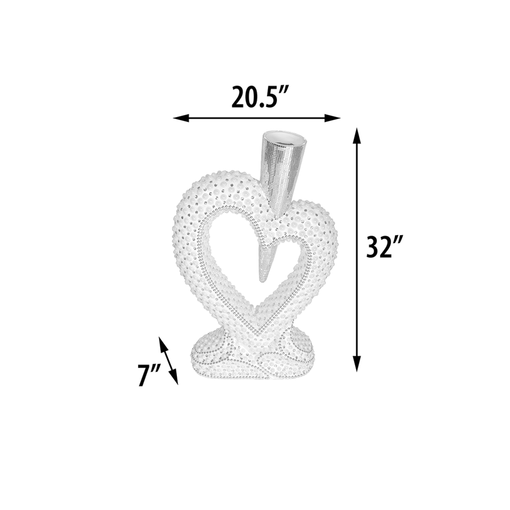 Vernessa White Vase - Thumbnail - Image 5