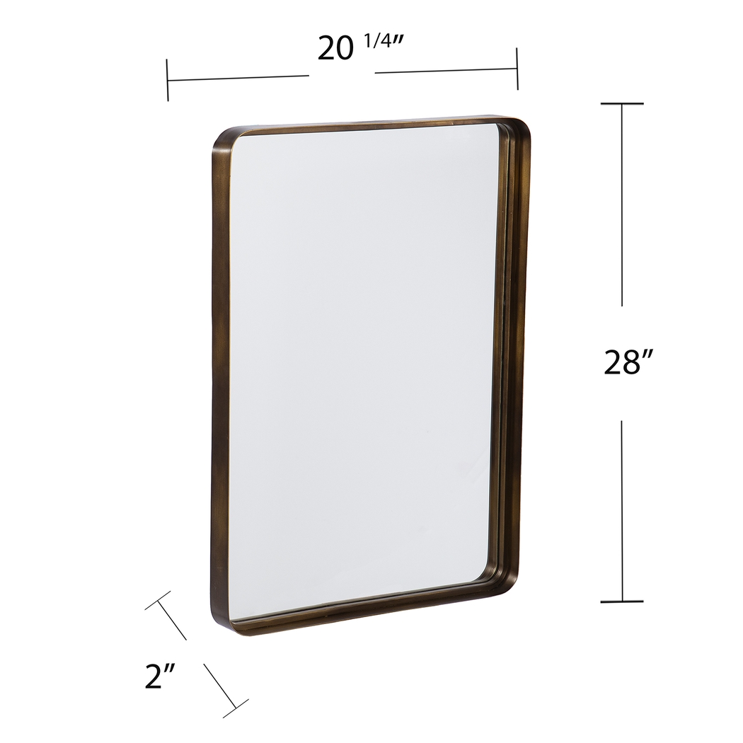 Vernetta Gold Wall Mirror - Thumbnail - Image 7